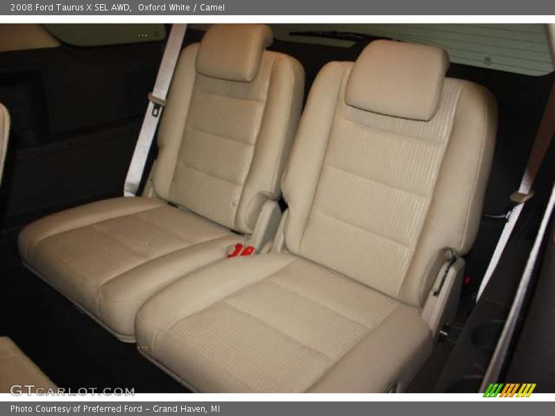 Oxford White / Camel 2008 Ford Taurus X SEL AWD