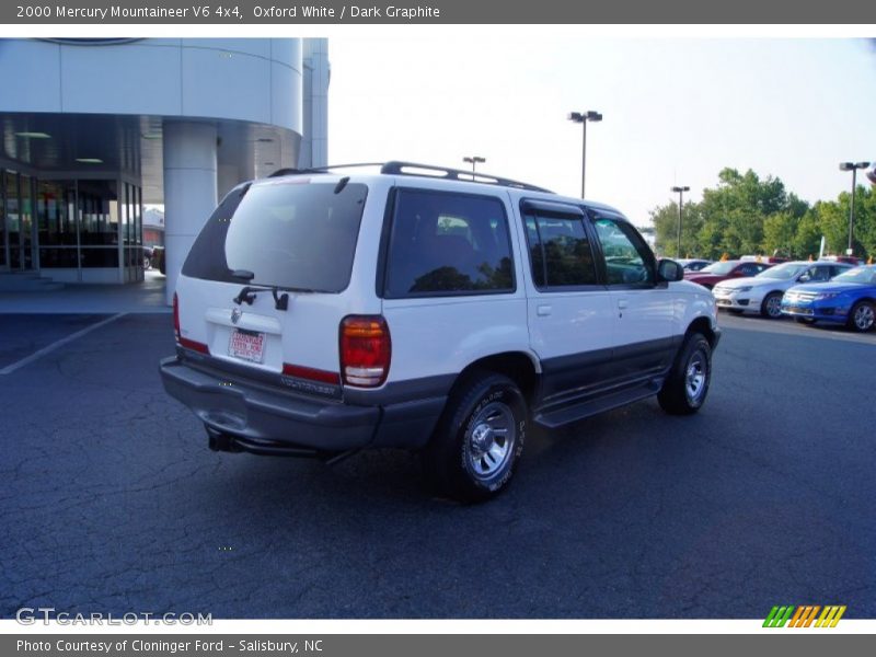 Oxford White / Dark Graphite 2000 Mercury Mountaineer V6 4x4