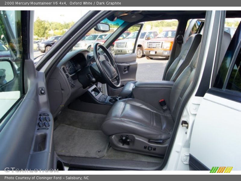 Oxford White / Dark Graphite 2000 Mercury Mountaineer V6 4x4