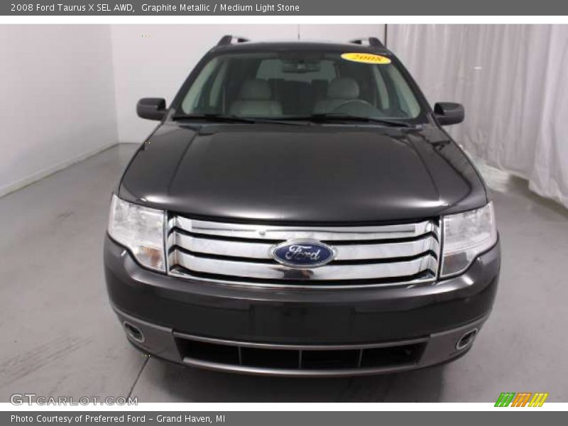Graphite Metallic / Medium Light Stone 2008 Ford Taurus X SEL AWD