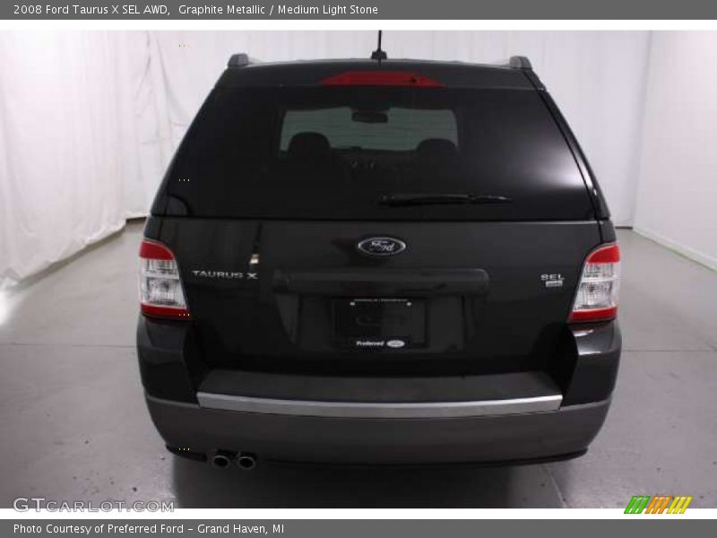 Graphite Metallic / Medium Light Stone 2008 Ford Taurus X SEL AWD