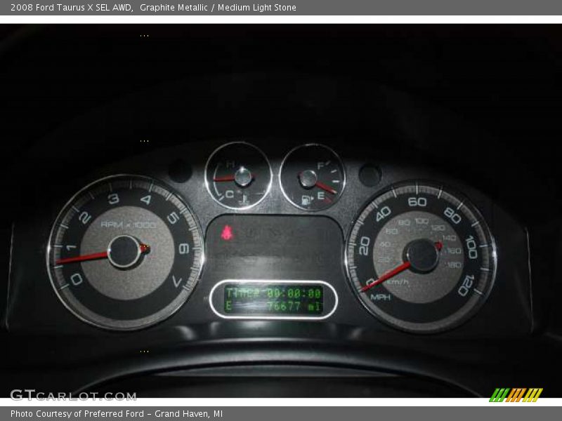 Graphite Metallic / Medium Light Stone 2008 Ford Taurus X SEL AWD