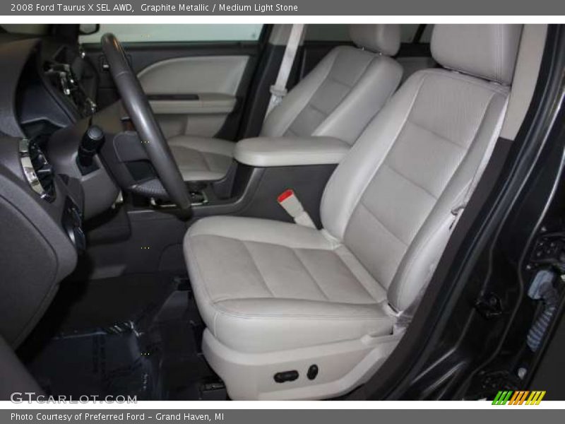 Graphite Metallic / Medium Light Stone 2008 Ford Taurus X SEL AWD