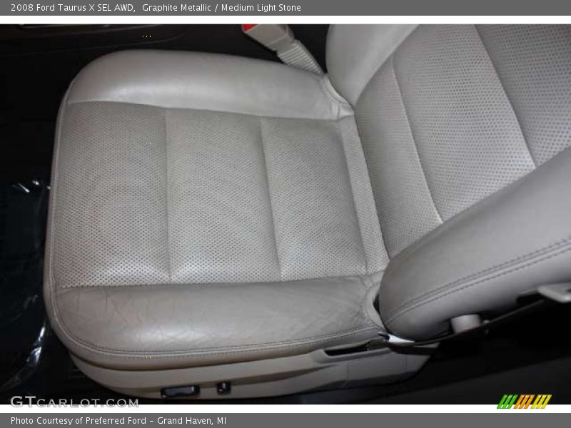 Graphite Metallic / Medium Light Stone 2008 Ford Taurus X SEL AWD