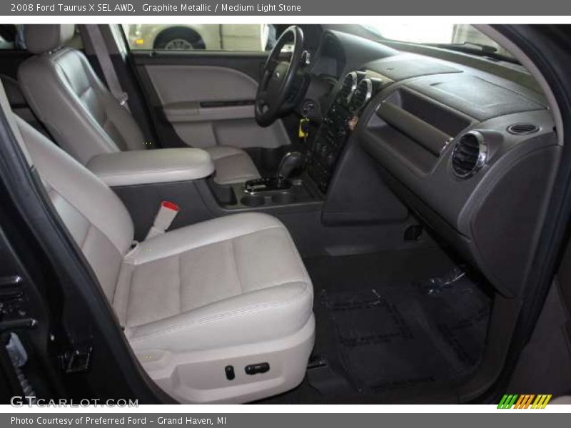 Graphite Metallic / Medium Light Stone 2008 Ford Taurus X SEL AWD