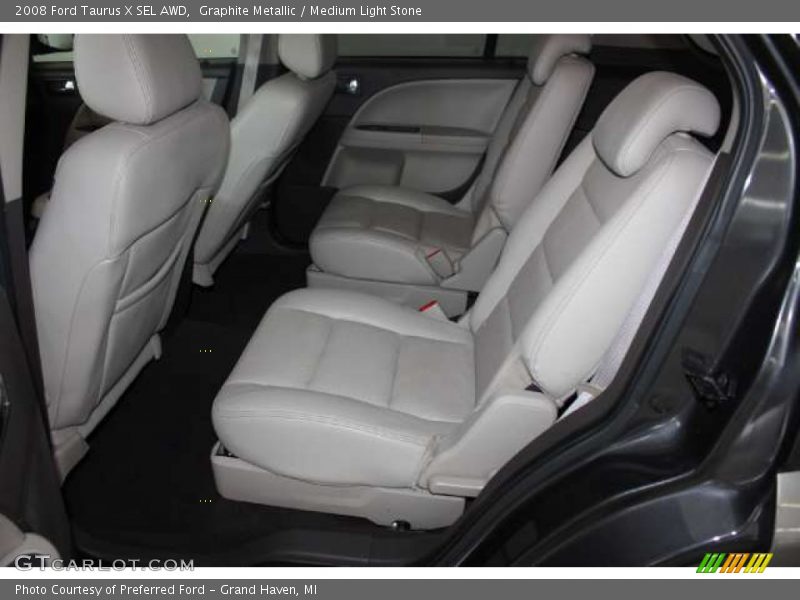 Graphite Metallic / Medium Light Stone 2008 Ford Taurus X SEL AWD