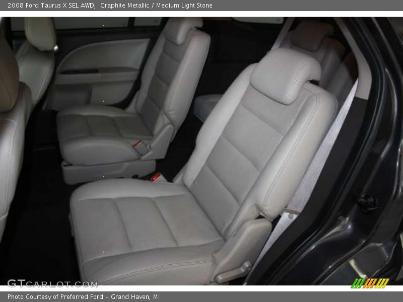 Graphite Metallic / Medium Light Stone 2008 Ford Taurus X SEL AWD