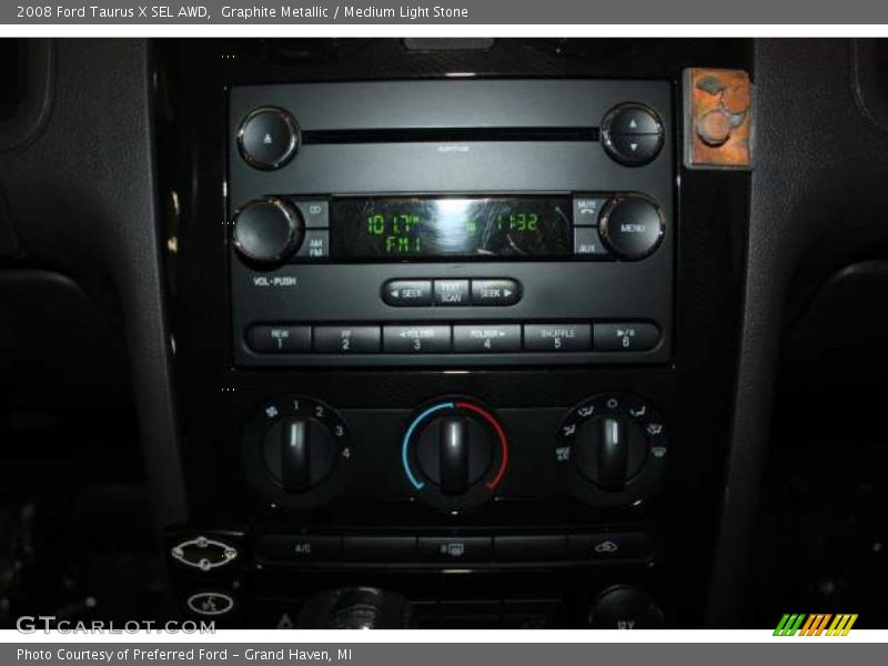 Graphite Metallic / Medium Light Stone 2008 Ford Taurus X SEL AWD