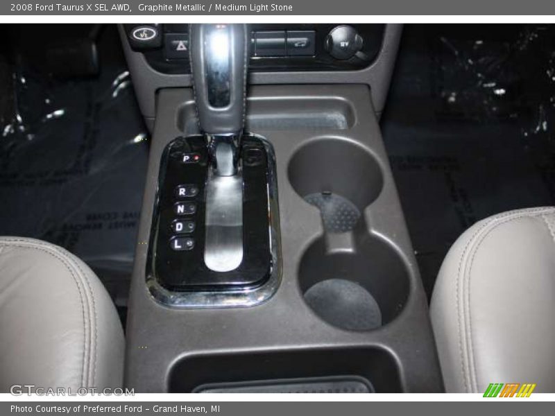 Graphite Metallic / Medium Light Stone 2008 Ford Taurus X SEL AWD