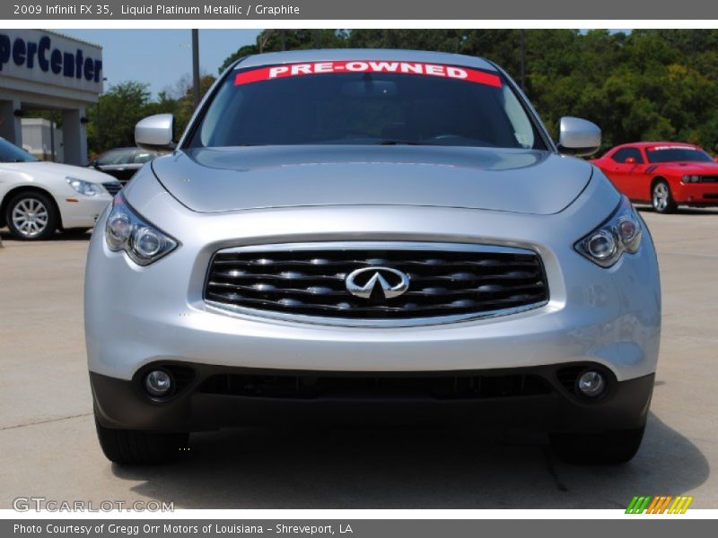 Liquid Platinum Metallic / Graphite 2009 Infiniti FX 35