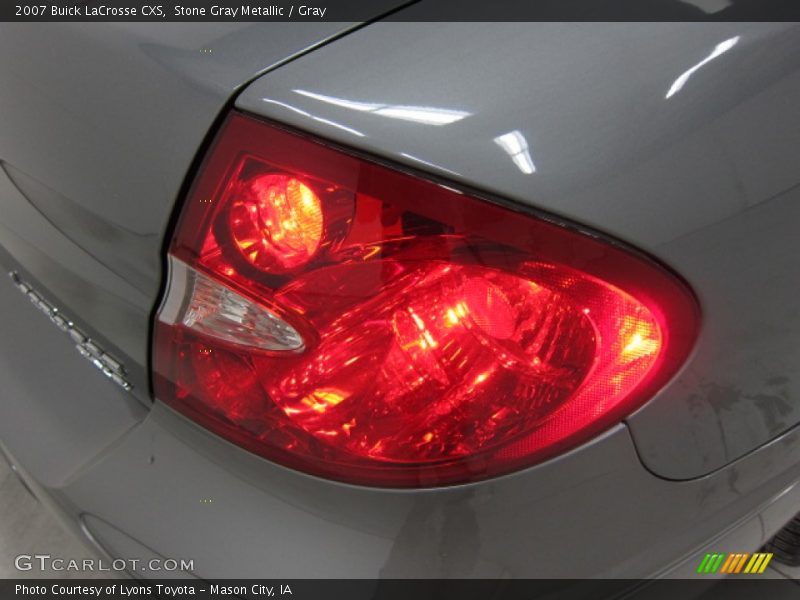 Stone Gray Metallic / Gray 2007 Buick LaCrosse CXS