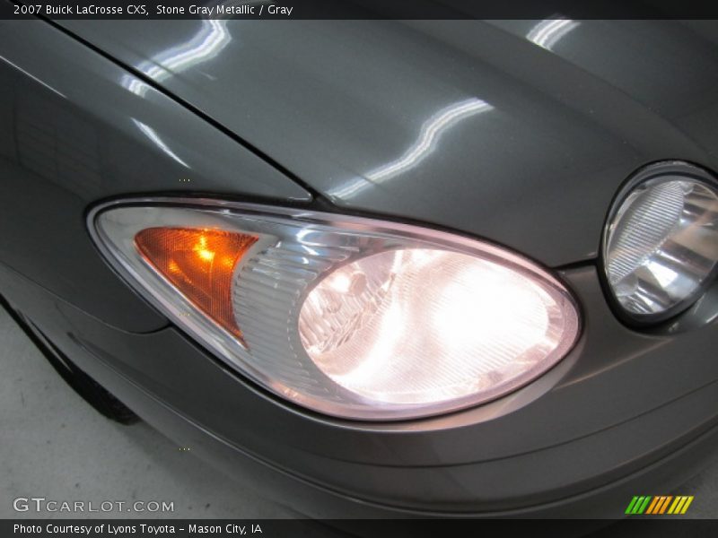 Stone Gray Metallic / Gray 2007 Buick LaCrosse CXS
