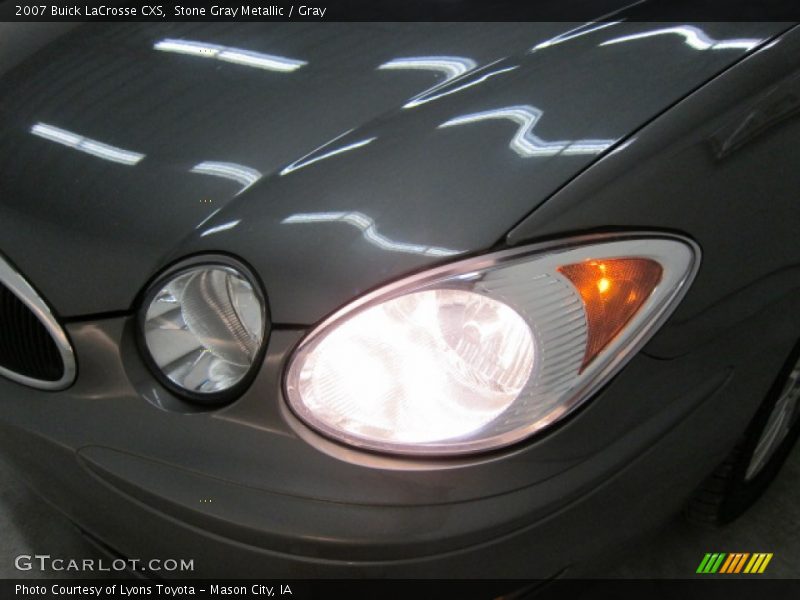 Stone Gray Metallic / Gray 2007 Buick LaCrosse CXS