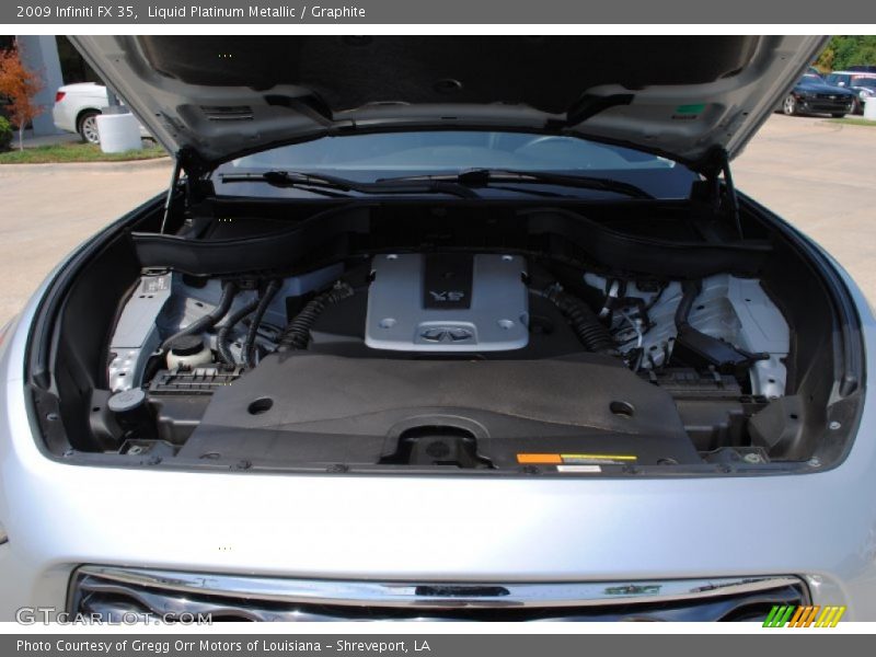 Liquid Platinum Metallic / Graphite 2009 Infiniti FX 35