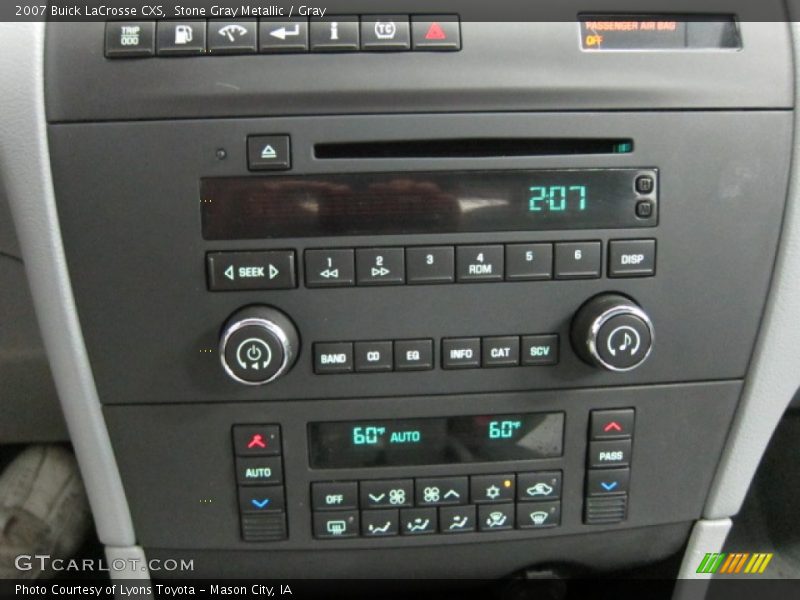 Audio System of 2007 LaCrosse CXS