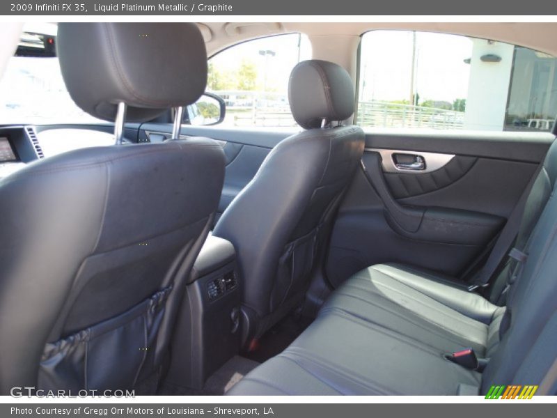 Liquid Platinum Metallic / Graphite 2009 Infiniti FX 35