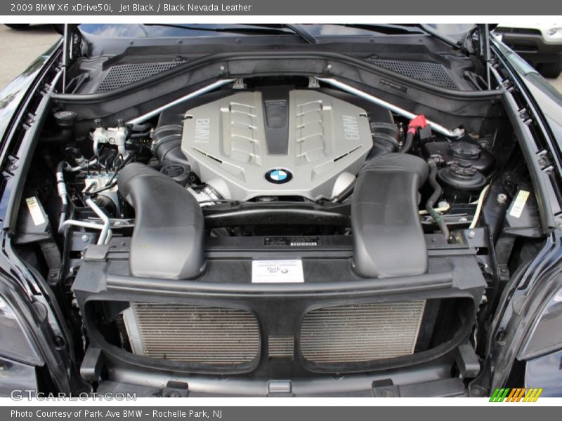 Jet Black / Black Nevada Leather 2009 BMW X6 xDrive50i