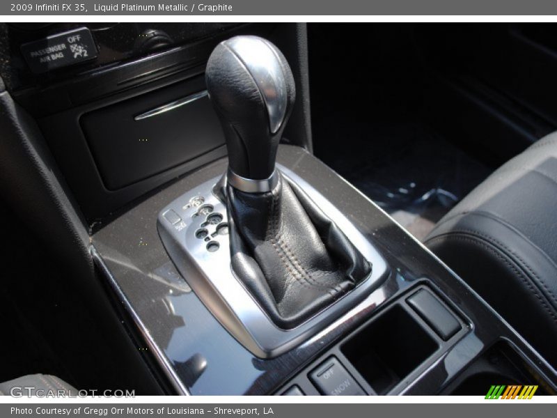 Liquid Platinum Metallic / Graphite 2009 Infiniti FX 35