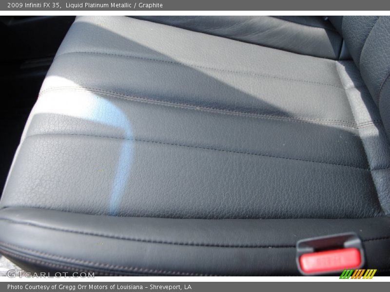 Liquid Platinum Metallic / Graphite 2009 Infiniti FX 35