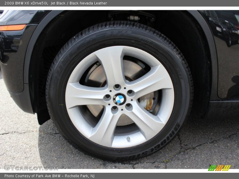 Jet Black / Black Nevada Leather 2009 BMW X6 xDrive50i