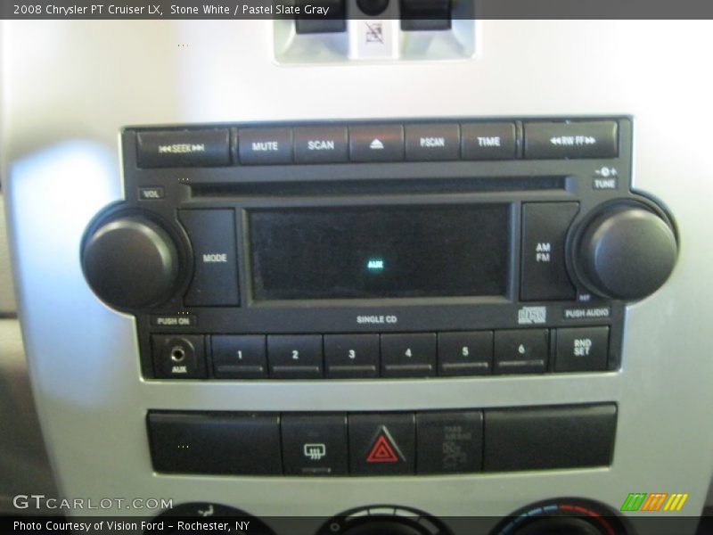 Stone White / Pastel Slate Gray 2008 Chrysler PT Cruiser LX