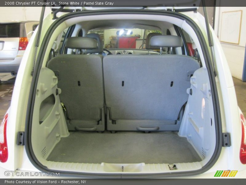 Stone White / Pastel Slate Gray 2008 Chrysler PT Cruiser LX