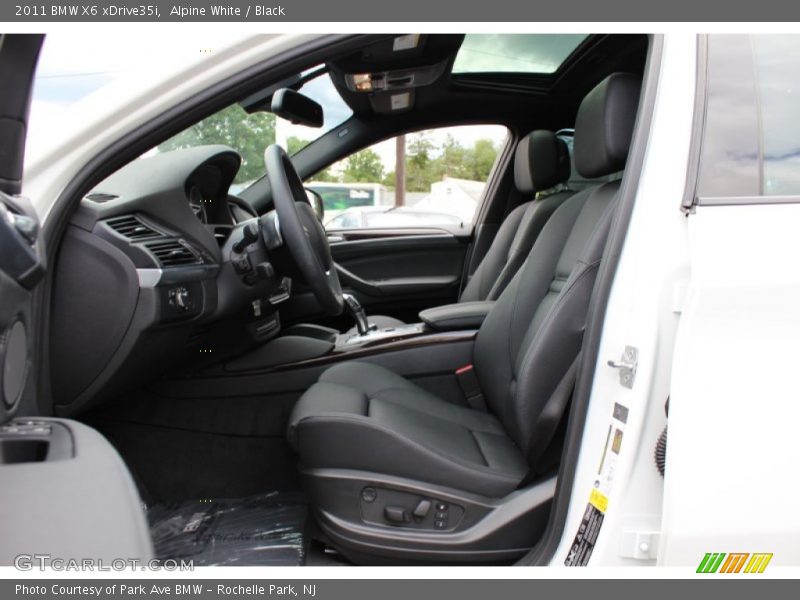  2011 X6 xDrive35i Black Interior