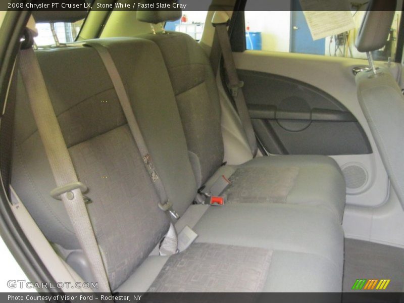 Stone White / Pastel Slate Gray 2008 Chrysler PT Cruiser LX