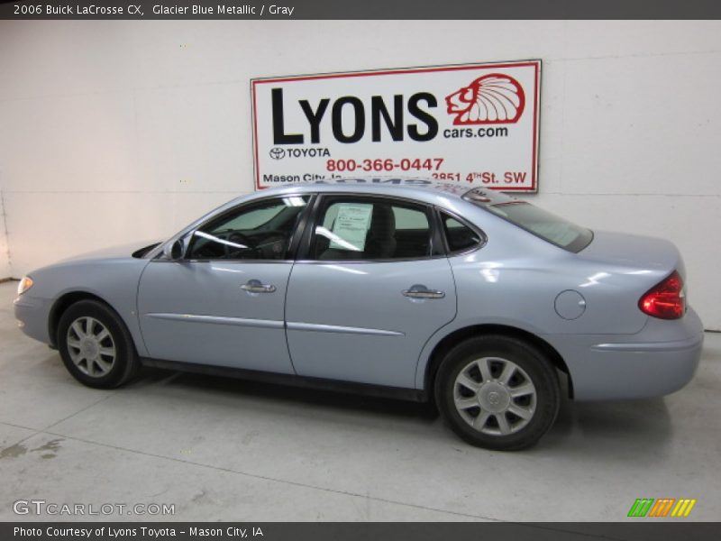 Glacier Blue Metallic / Gray 2006 Buick LaCrosse CX