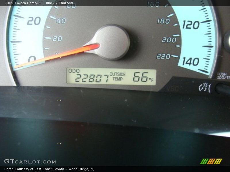 Black / Charcoal 2009 Toyota Camry SE