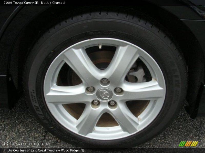 Black / Charcoal 2009 Toyota Camry SE