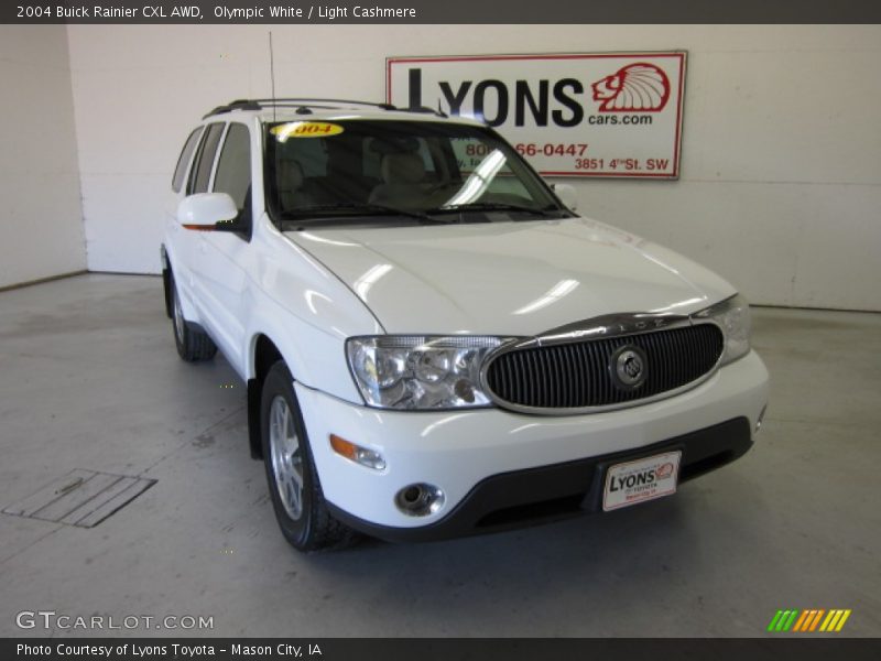 Olympic White / Light Cashmere 2004 Buick Rainier CXL AWD