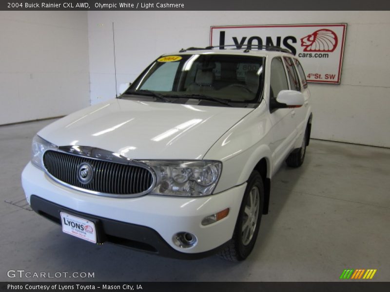 Olympic White / Light Cashmere 2004 Buick Rainier CXL AWD