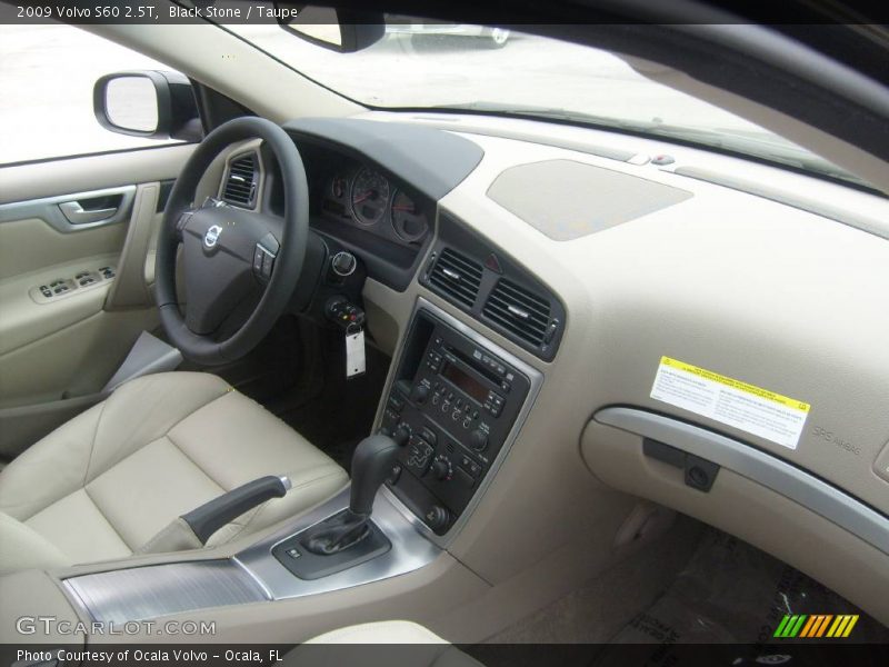 Black Stone / Taupe 2009 Volvo S60 2.5T