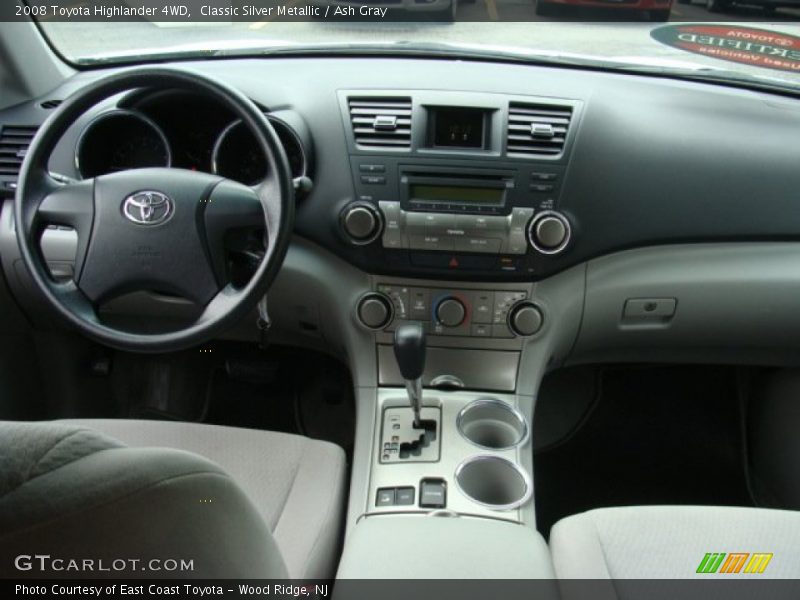 Classic Silver Metallic / Ash Gray 2008 Toyota Highlander 4WD