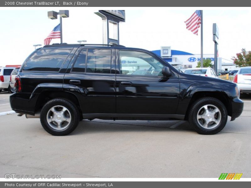 Black / Ebony 2008 Chevrolet TrailBlazer LT