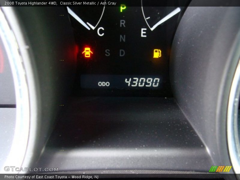 Classic Silver Metallic / Ash Gray 2008 Toyota Highlander 4WD