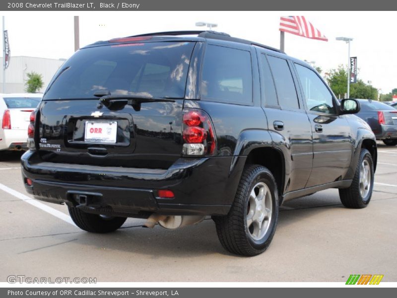 Black / Ebony 2008 Chevrolet TrailBlazer LT