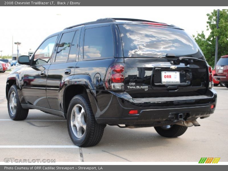 Black / Ebony 2008 Chevrolet TrailBlazer LT