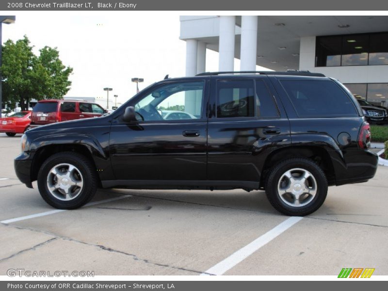 Black / Ebony 2008 Chevrolet TrailBlazer LT