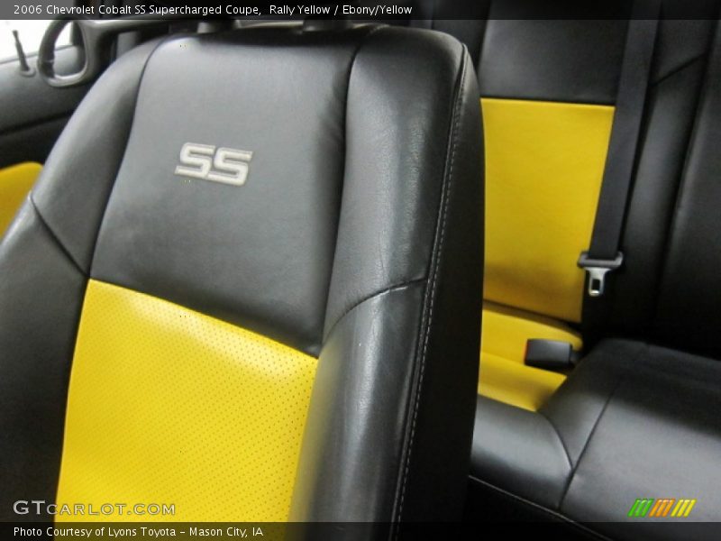  2006 Cobalt SS Supercharged Coupe Ebony/Yellow Interior