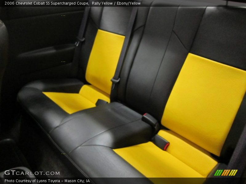  2006 Cobalt SS Supercharged Coupe Ebony/Yellow Interior