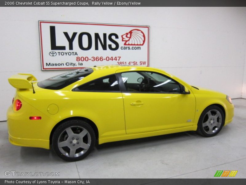 Rally Yellow / Ebony/Yellow 2006 Chevrolet Cobalt SS Supercharged Coupe
