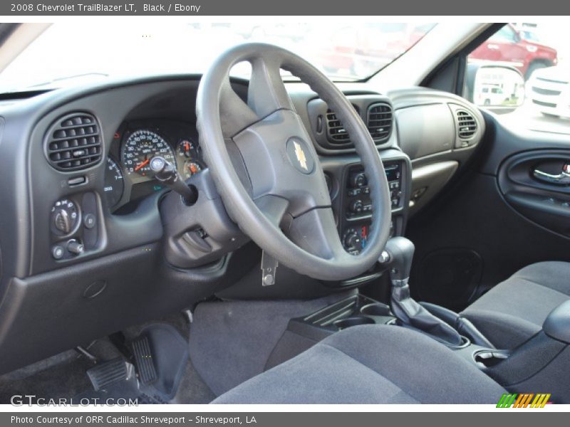Black / Ebony 2008 Chevrolet TrailBlazer LT