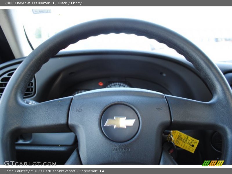 Black / Ebony 2008 Chevrolet TrailBlazer LT