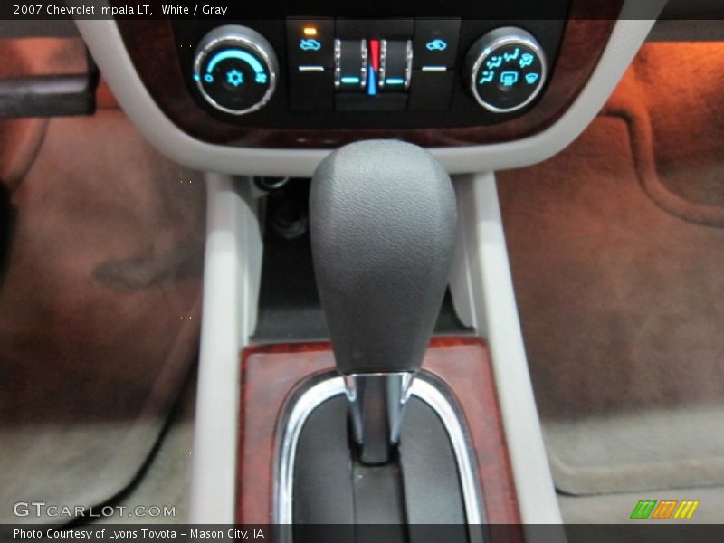 White / Gray 2007 Chevrolet Impala LT