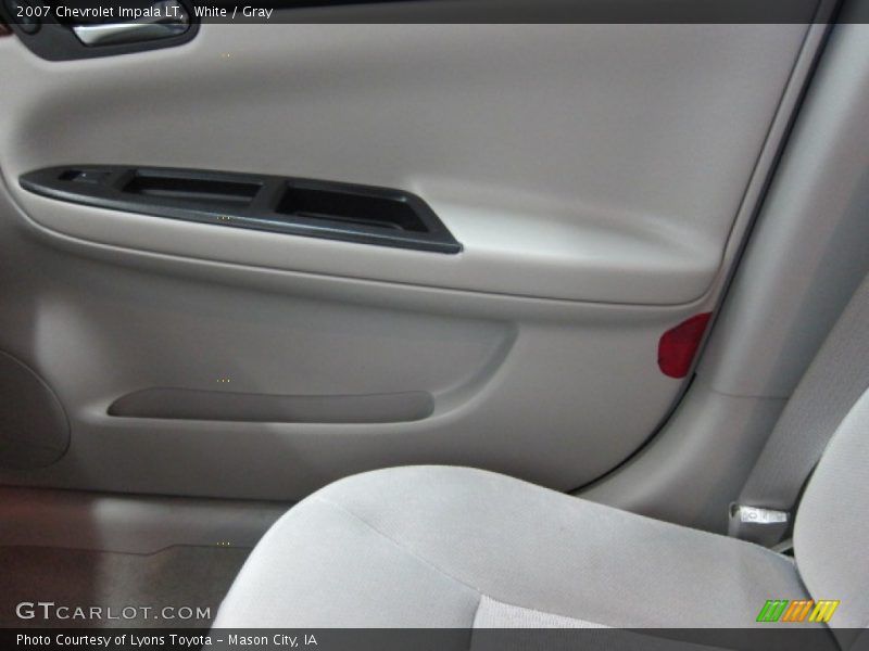 White / Gray 2007 Chevrolet Impala LT