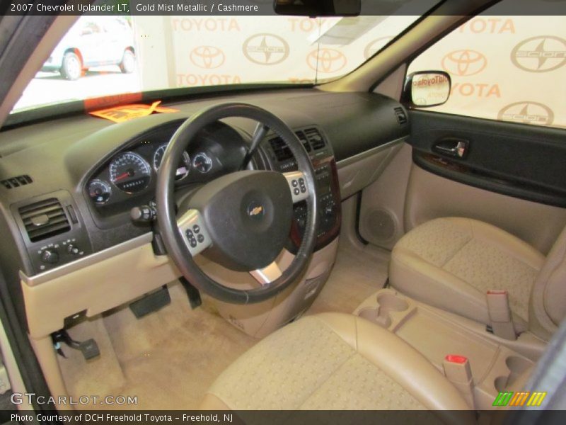 Gold Mist Metallic / Cashmere 2007 Chevrolet Uplander LT