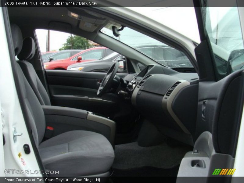 Super White / Dark Gray 2009 Toyota Prius Hybrid