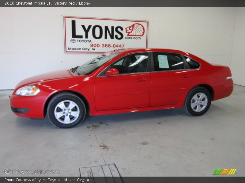 Victory Red / Ebony 2010 Chevrolet Impala LT